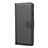 Leather Case Stands Flip Cover K01 for OnePlus 7T Black