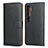 Leather Case Stands Flip Cover K01 for Xiaomi Mi Note 10 Black