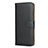 Leather Case Stands Flip Cover K01 for Xiaomi Mi Note 10 Black