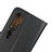 Leather Case Stands Flip Cover K01 for Xiaomi Mi Note 10 Black