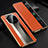 Leather Case Stands Flip Cover K01 Holder for Huawei Mate 40 Pro Orange