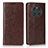 Leather Case Stands Flip Cover K02 Holder for Huawei Mate 40 Brown