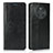Leather Case Stands Flip Cover K02 Holder for Huawei Mate 40E 5G Black