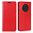 Leather Case Stands Flip Cover K02 Holder for Huawei Mate 40E 5G Red