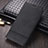 Leather Case Stands Flip Cover K03 Holder for Huawei Mate 40 Black