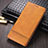 Leather Case Stands Flip Cover K03 Holder for Huawei Mate 40 Light Brown