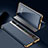 Leather Case Stands Flip Cover K07 Holder for Huawei Mate 40 Pro Blue