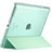 Leather Case Stands Flip Cover L01 for Apple iPad 2 Green