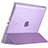 Leather Case Stands Flip Cover L01 for Apple iPad 3 Purple