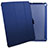 Leather Case Stands Flip Cover L01 for Apple iPad 4 Blue