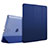 Leather Case Stands Flip Cover L01 for Apple iPad 4 Blue