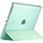 Leather Case Stands Flip Cover L01 for Apple iPad 4 Green