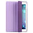 Leather Case Stands Flip Cover L01 for Apple iPad Air Purple