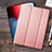 Leather Case Stands Flip Cover L01 for Apple iPad Pro 12.9 (2018) Pink