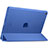 Leather Case Stands Flip Cover L01 for Apple New iPad 9.7 (2017) Blue