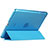Leather Case Stands Flip Cover L01 for Apple New iPad 9.7 (2017) Sky Blue