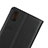 Leather Case Stands Flip Cover L01 for Huawei Enjoy 8S Black