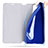 Leather Case Stands Flip Cover L01 for Huawei G10 Blue