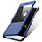 Leather Case Stands Flip Cover L01 for Huawei G8 Blue