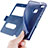 Leather Case Stands Flip Cover L01 for Huawei G9 Lite Blue