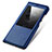 Leather Case Stands Flip Cover L01 for Huawei GX8 Blue