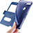 Leather Case Stands Flip Cover L01 for Huawei Honor 8 Blue