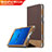 Leather Case Stands Flip Cover L01 for Huawei MediaPad M3 Lite 8.0 CPN-W09 CPN-AL00 Brown