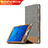 Leather Case Stands Flip Cover L01 for Huawei MediaPad M3 Lite 8.0 CPN-W09 CPN-AL00 Gray