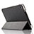 Leather Case Stands Flip Cover L01 for Huawei Mediapad T2 7.0 BGO-DL09 BGO-L03 Black