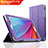 Leather Case Stands Flip Cover L01 for Huawei Mediapad T2 7.0 BGO-DL09 BGO-L03 Purple