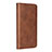 Leather Case Stands Flip Cover L01 for Huawei P30 Brown