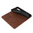 Leather Case Stands Flip Cover L01 for Huawei P30 Brown