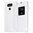 Leather Case Stands Flip Cover L01 for LG G6 White
