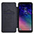 Leather Case Stands Flip Cover L01 for Samsung Galaxy A6 Plus (2018) Black