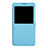 Leather Case Stands Flip Cover L01 for Samsung Galaxy Note 3 N9000 Blue