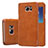 Leather Case Stands Flip Cover L01 for Samsung Galaxy Note 5 N9200 N920 N920F Brown