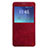 Leather Case Stands Flip Cover L01 for Samsung Galaxy Note 5 N9200 N920 N920F Red