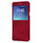 Leather Case Stands Flip Cover L01 for Samsung Galaxy Note 5 N9200 N920 N920F Red