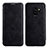 Leather Case Stands Flip Cover L01 for Samsung Galaxy S9 Black