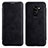 Leather Case Stands Flip Cover L01 for Samsung Galaxy S9 Plus Black