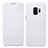 Leather Case Stands Flip Cover L01 for Samsung Galaxy S9 White