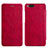 Leather Case Stands Flip Cover L01 for Xiaomi Mi 6 Red