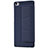 Leather Case Stands Flip Cover L01 for Xiaomi Mi Note Blue