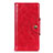 Leather Case Stands Flip Cover L01 Holder for Alcatel 1C (2019) Red