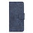Leather Case Stands Flip Cover L01 Holder for Alcatel 1S (2019) Blue
