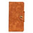 Leather Case Stands Flip Cover L01 Holder for Alcatel 3 (2019) Orange