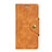 Leather Case Stands Flip Cover L01 Holder for Alcatel 3 Orange
