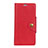Leather Case Stands Flip Cover L01 Holder for Alcatel 3 Red