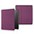Leather Case Stands Flip Cover L01 Holder for Amazon Kindle Oasis 7 inch Purple