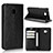 Leather Case Stands Flip Cover L01 Holder for Asus Zenfone 4 Selfie Pro Black